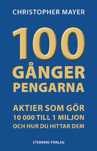 100 gånger pengarna, bokomslag.